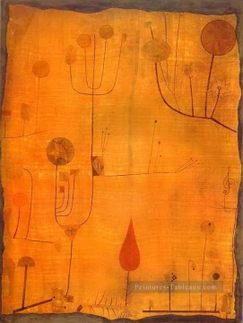  rouge Peintre - Fruits sur Red Paul Klee